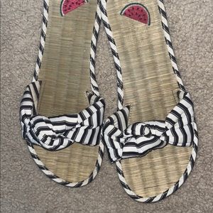 Watermelon Slip On Sandals